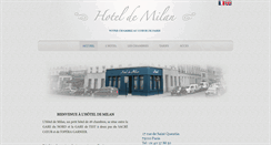 Desktop Screenshot of hoteldemilan.com